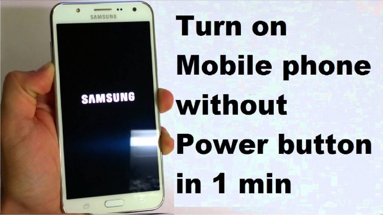 How to Turn On Phone Without Power Button [2023]