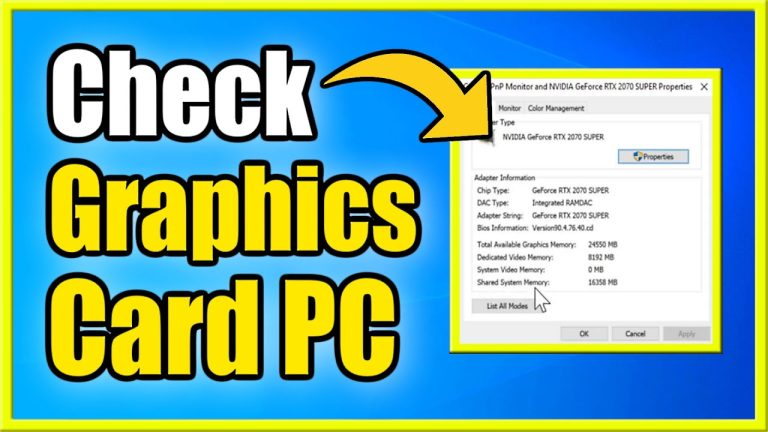 How to Check What Graphics Card You Have [2023]