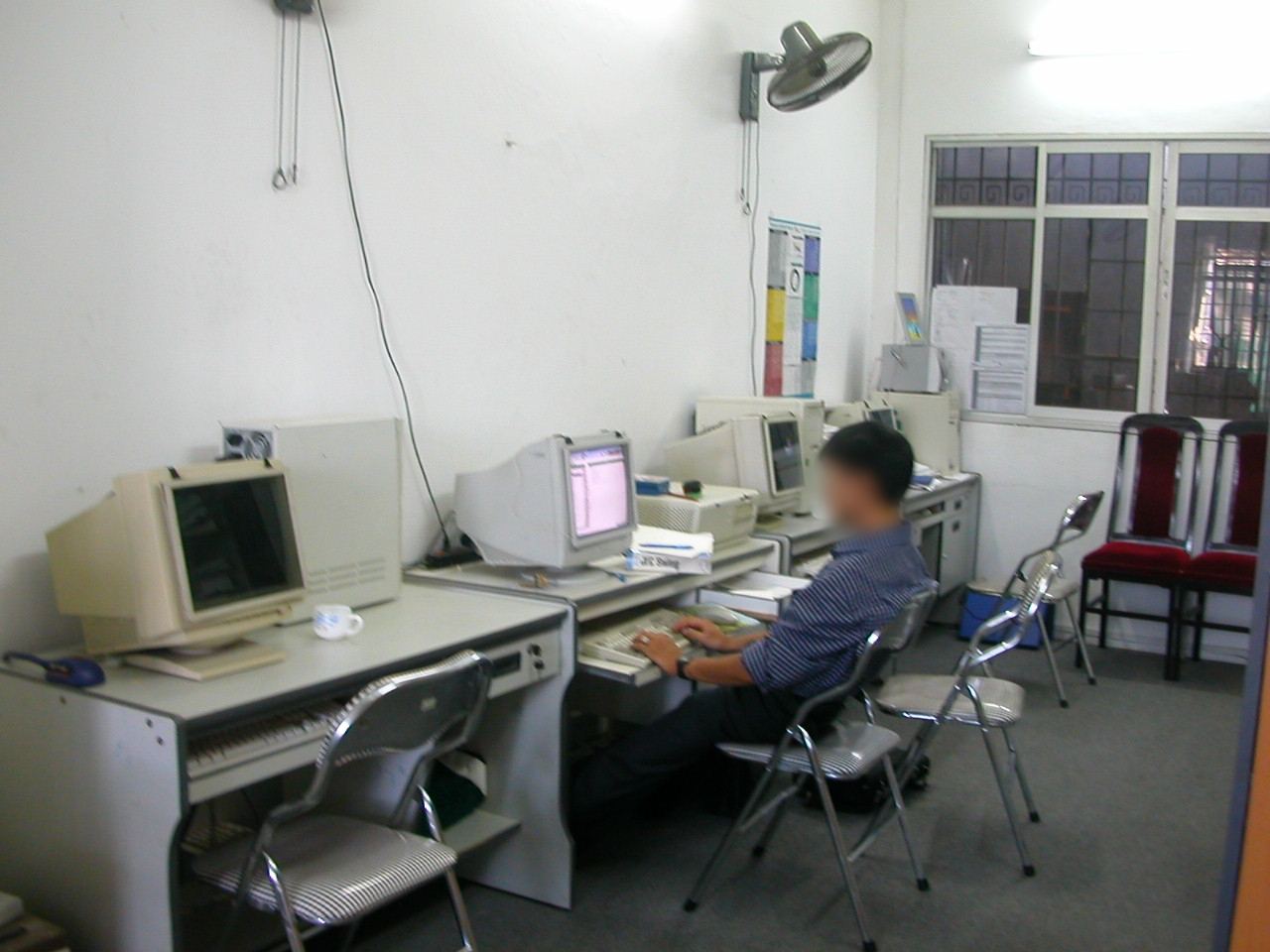 A developer reviewing code on screen