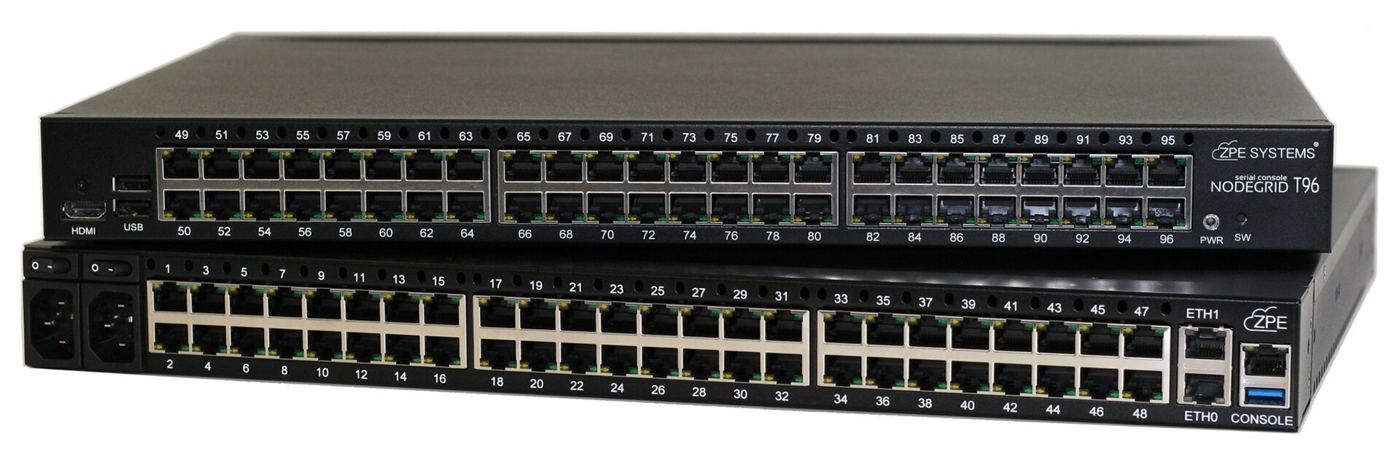 Rows of servers in a data centre